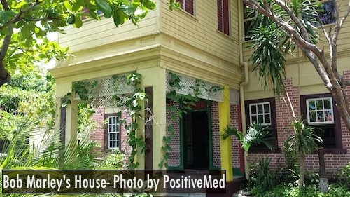 bob marley house entrance