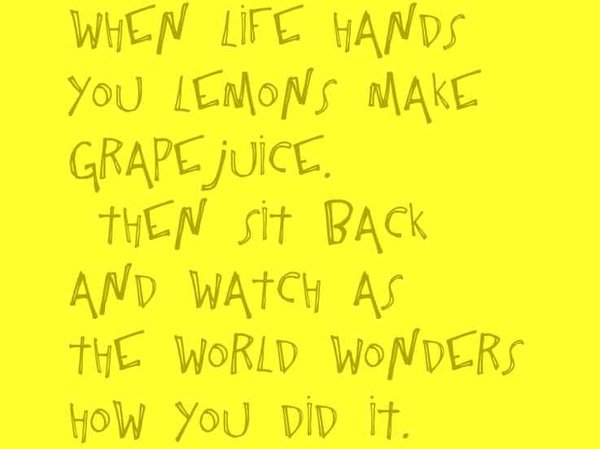 lemons hands positivemed quotes funny juice