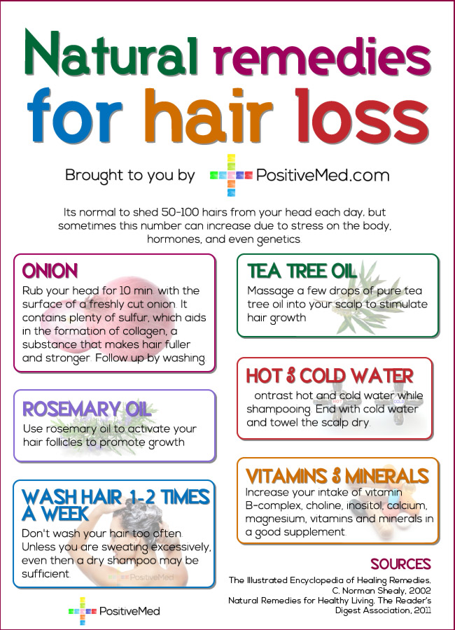 5 Causes and Natural Cures for Women's Hair Loss