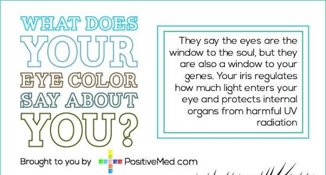 What does your eye color say about you?
