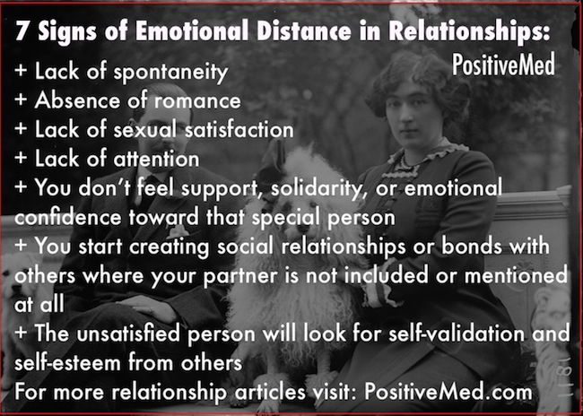emotional distance