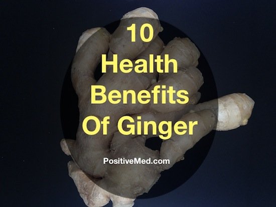 health benefits of ginger