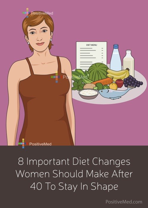 8 Important Diet Changes Women Should Make After 40 To Stay In Shape