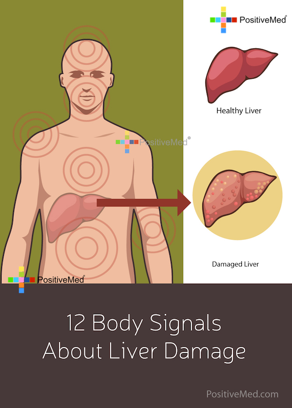 12 Body Signals About Liver Damage