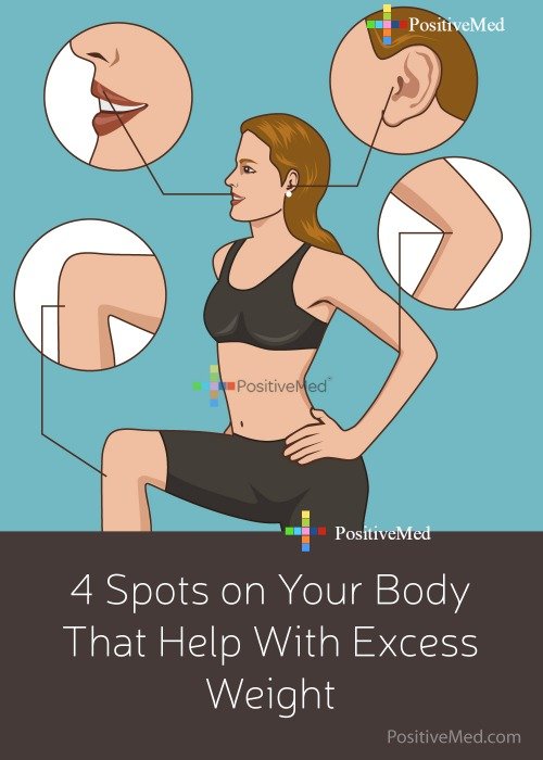 4 Spots on Your Body That Help With Excess Weight