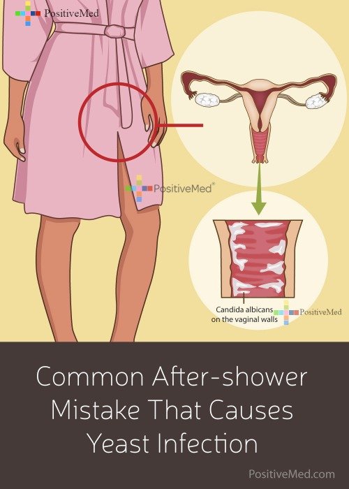 head infection Shower vagina
