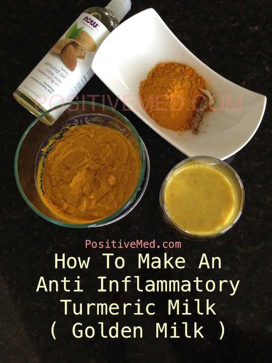 how to make an Anti inflammatory turmeric milk