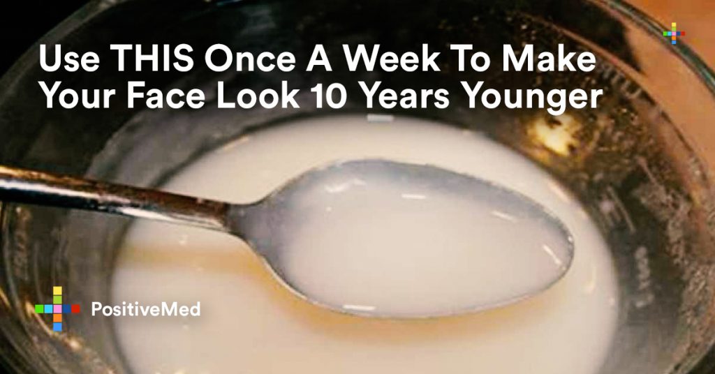 Use THIS Once A Week To Make Your Face Look 10 Years Younger.