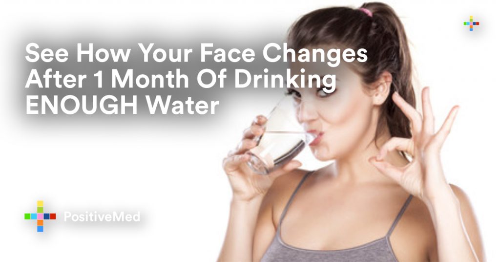 See How Your Face Changes After 1 Month Of Drinking ENOUGH Water.