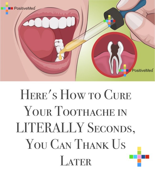 Here's How to Cure Your Toothache in LITERALLY Seconds, You Can Thank Us Later