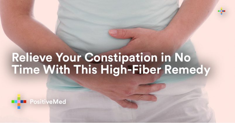 Relieve Your Constipation In No Time With This High-Fiber Remedy