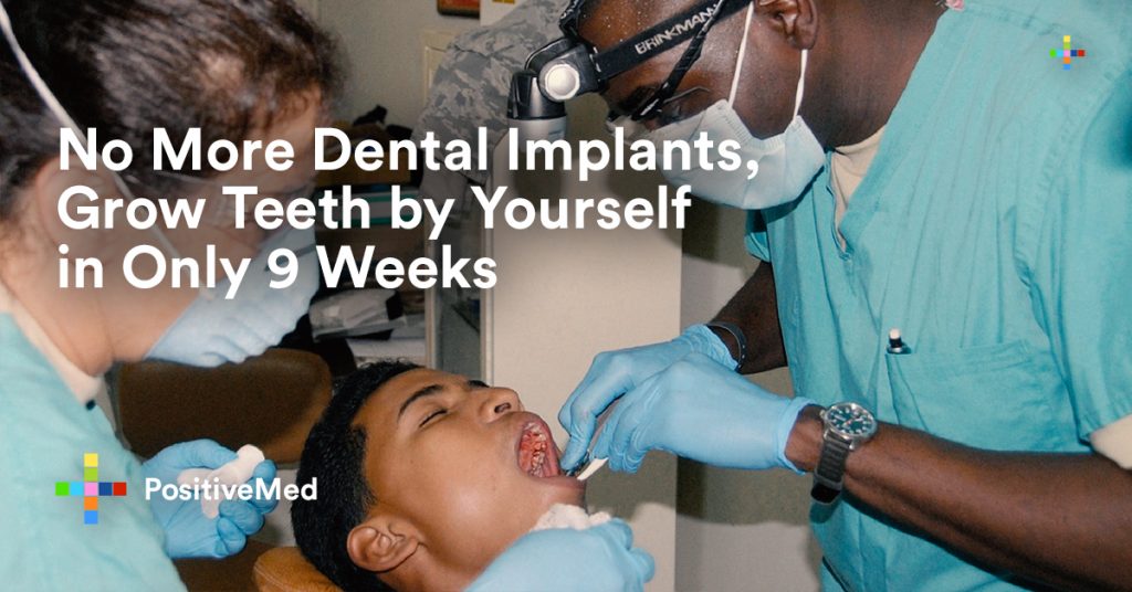 No More Dental Implants, Grow Teeth by Yourself in Only 9 Weeks.