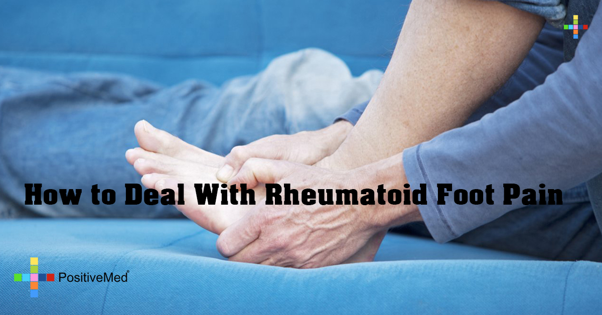 How to Deal With Rheumatoid Foot Pain