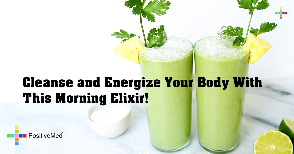  Cleanse and Energize Your Body With This Morning Elixir