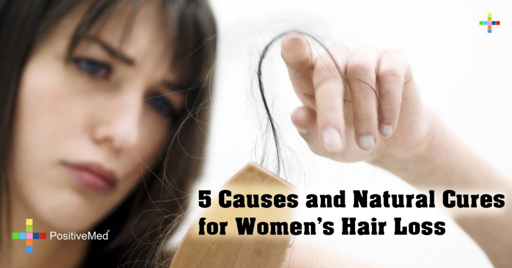 5 Causes and Natural Cures for Women's Hair Loss - PositiveMed