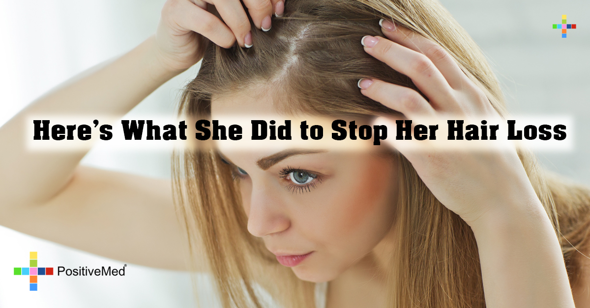 Here's What She Did to Stop Her Hair Loss
