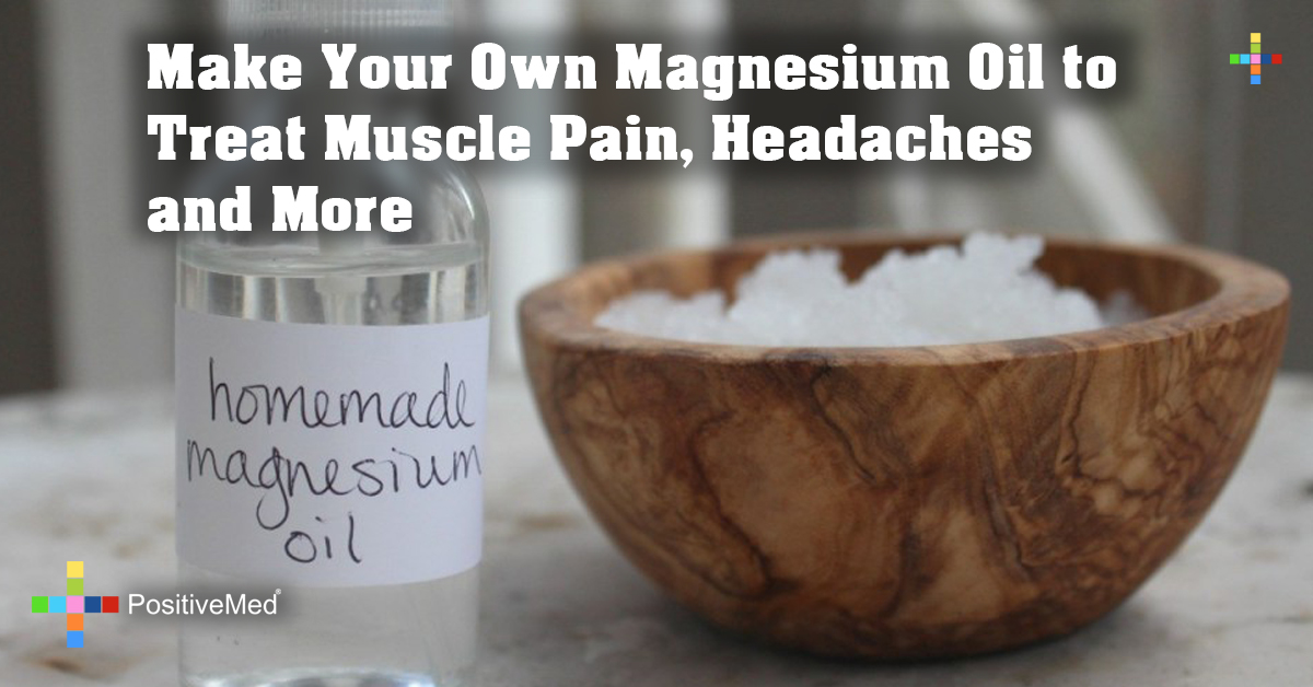 Make Your Own Magnesium Oil to Treat Muscle Pain, Headaches and More