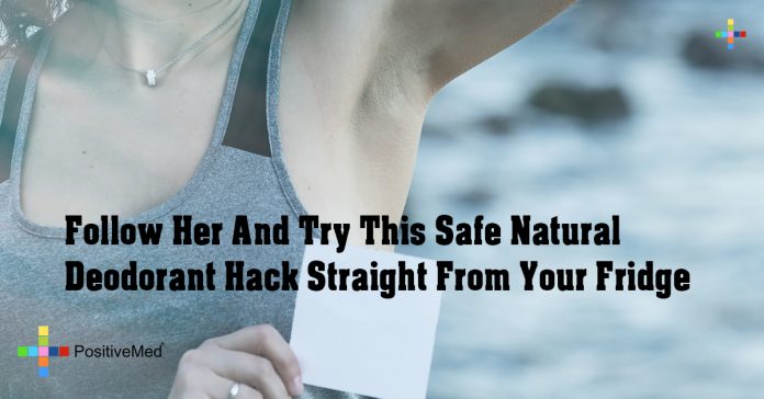 Follow Her And Try This Safe Natural Deodorant Hack Straight From Your ...
