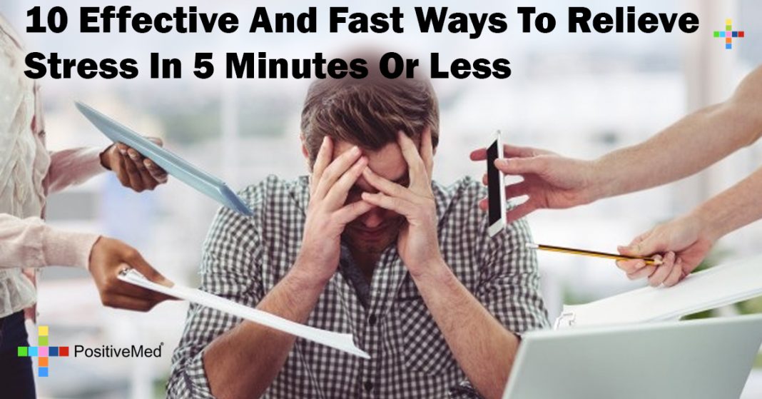 10 Effective And Fast Ways To Relieve Stress In 5 Minutes Or Less 8715