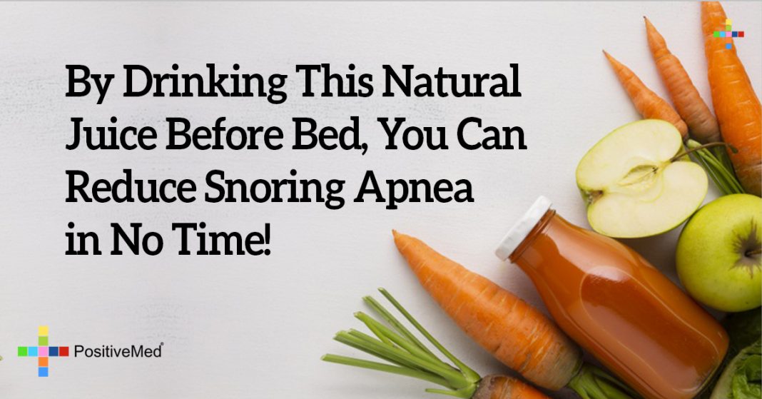 By Drinking This Natural Juice Before Bed, You Can Reduce