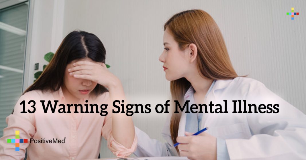 13 Warning Signs of Mental Illness