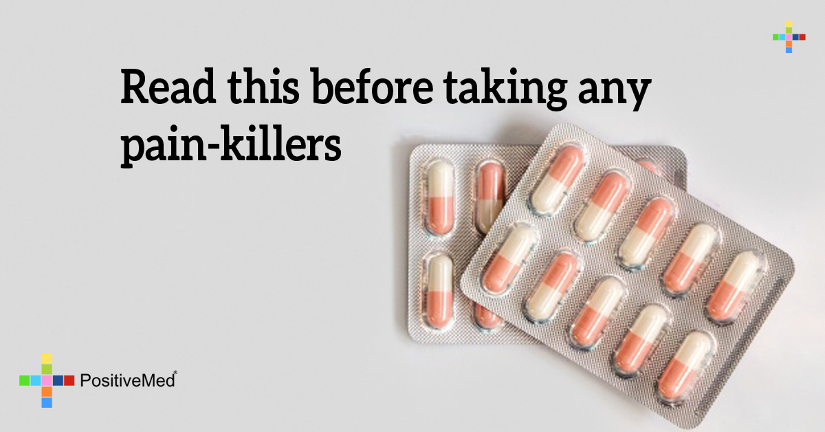 Read this before taking any painkillers