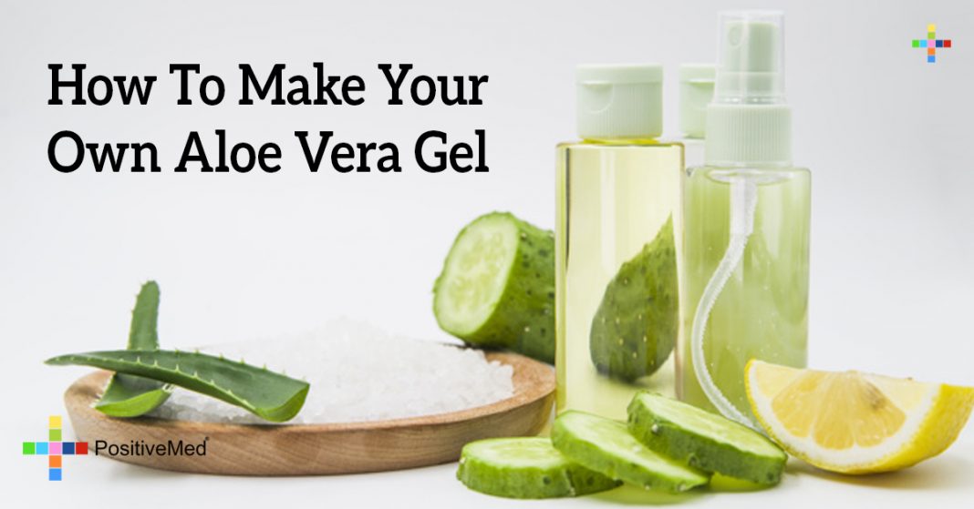 How To Make Your Own Aloe Vera Gel 2522