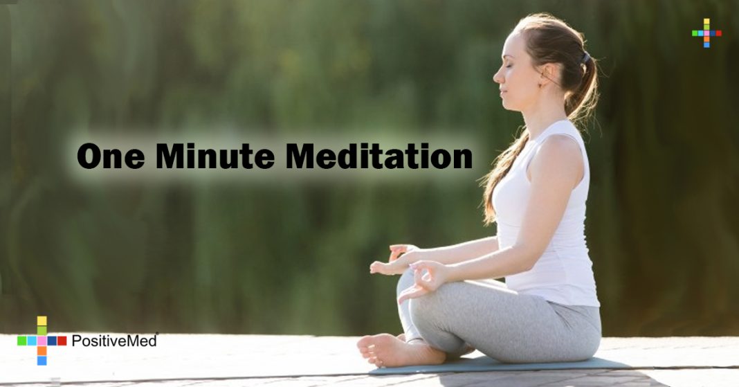 One Minute Meditation