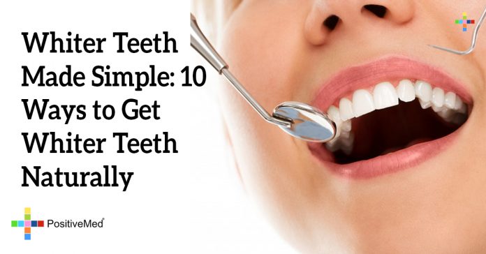 10 Ways To Get Whiter Teeth Naturally